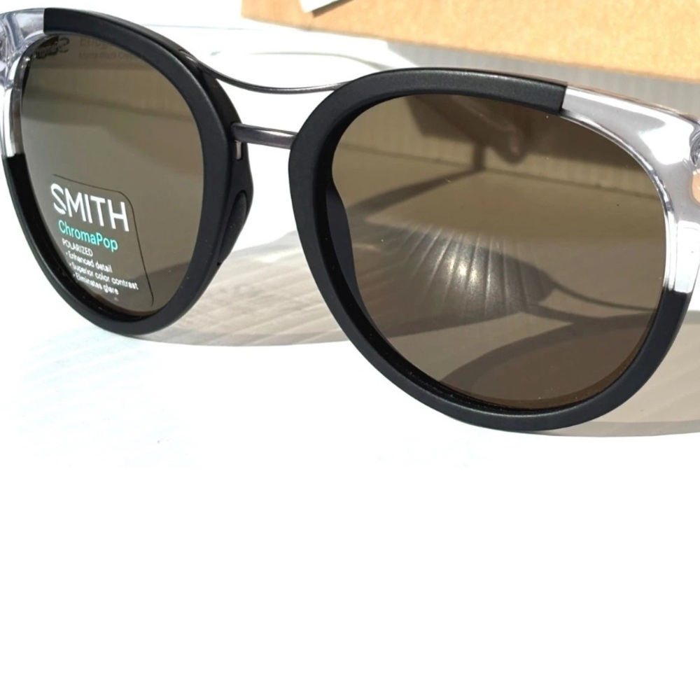 NEW Smith Optics BRIDGETOWN Matte Black Crystal Frame with ChromaPop POLARIZED